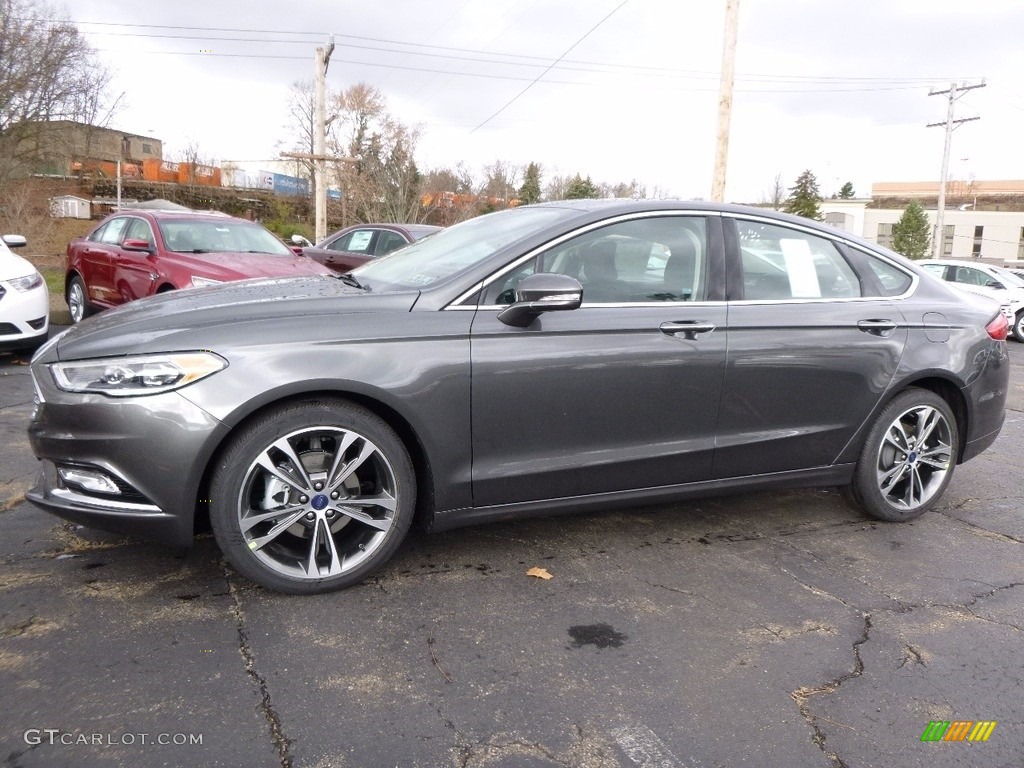 2017 Fusion Titanium AWD - Magnetic / Ebony photo #5