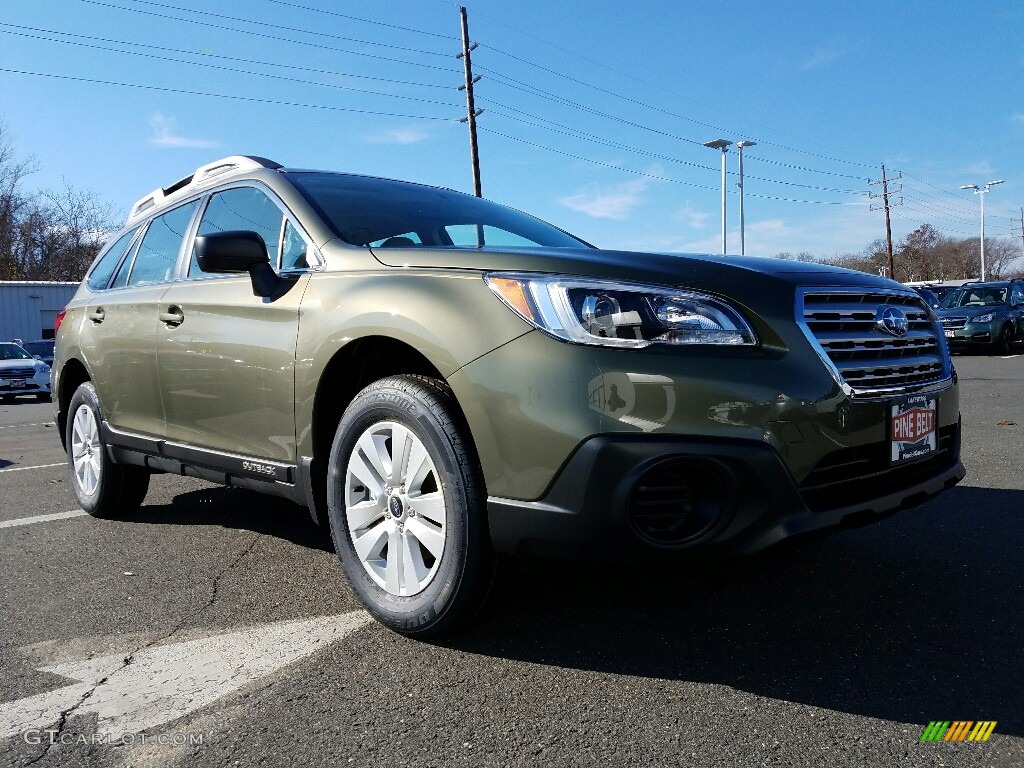 2017 Outback 2.5i - Wilderness Green Metallic / Warm Ivory photo #1