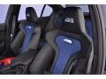 2017 BMW M3 Black/fjord Blue Interior Front Seat Photo