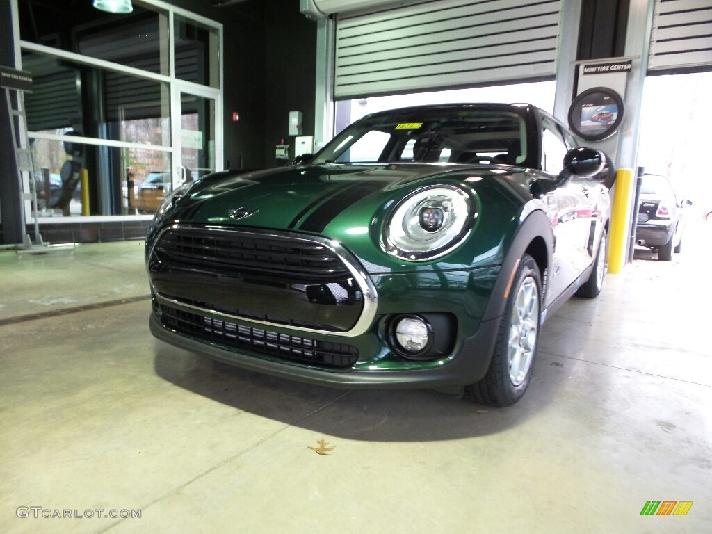 2017 Clubman Cooper ALL4 - British Racing Green II Metallic / Carbon Black photo #2