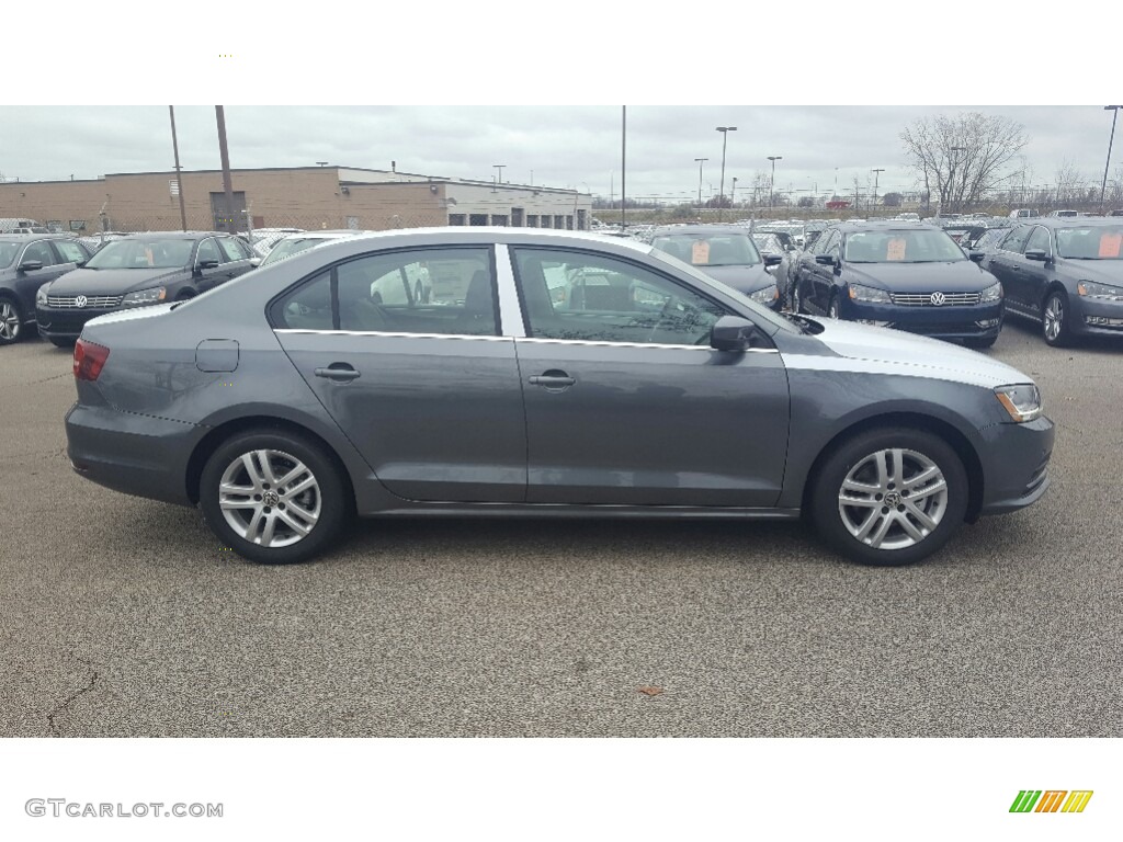 Platinum Gray Metallic 2017 Volkswagen Jetta S Exterior Photo #117349216