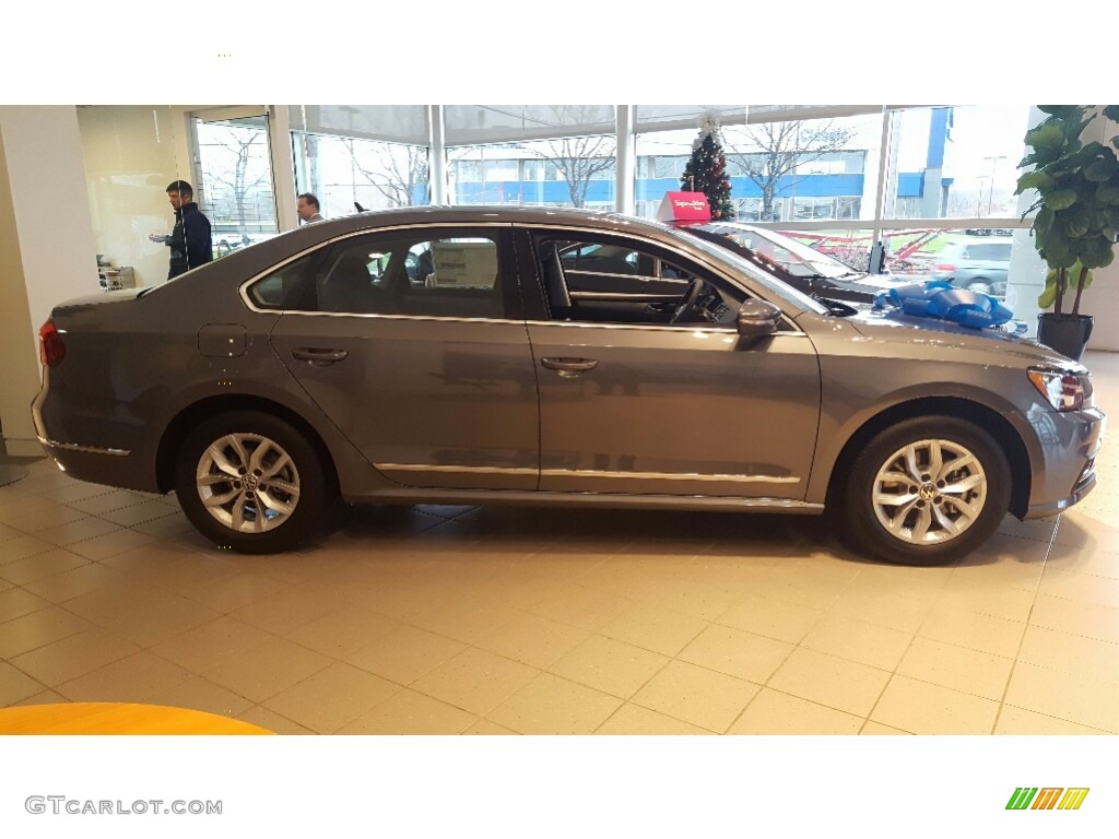 Platinum Gray Metallic 2017 Volkswagen Passat S Sedan Exterior Photo #117349374