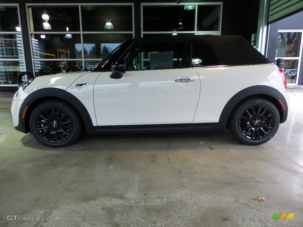 2017 Convertible Cooper S - Pepper White / Carbon Black photo #1