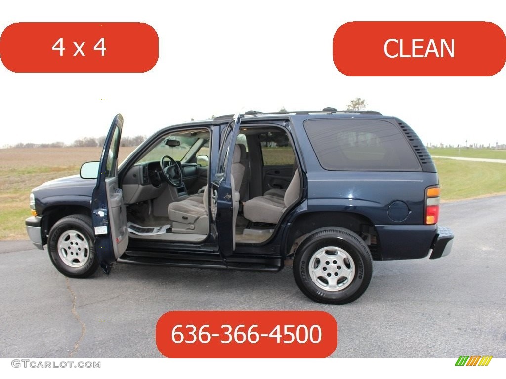 Dark Blue Metallic Chevrolet Tahoe