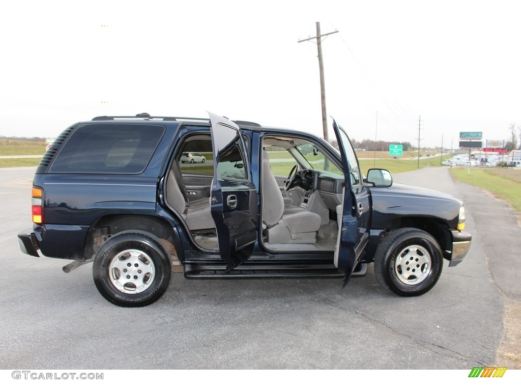 2004 Tahoe LS 4x4 - Dark Blue Metallic / Gray/Dark Charcoal photo #7