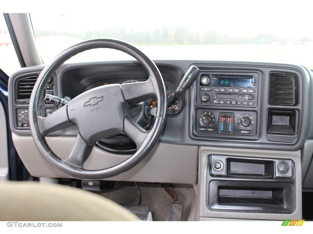 2004 Tahoe LS 4x4 - Dark Blue Metallic / Gray/Dark Charcoal photo #9