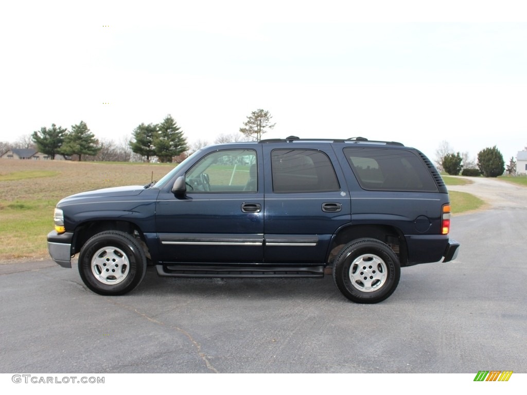 2004 Tahoe LS 4x4 - Dark Blue Metallic / Gray/Dark Charcoal photo #35
