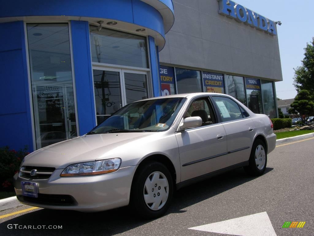 1998 Accord LX V6 Sedan - Heather Mist Metallic / Ivory photo #1