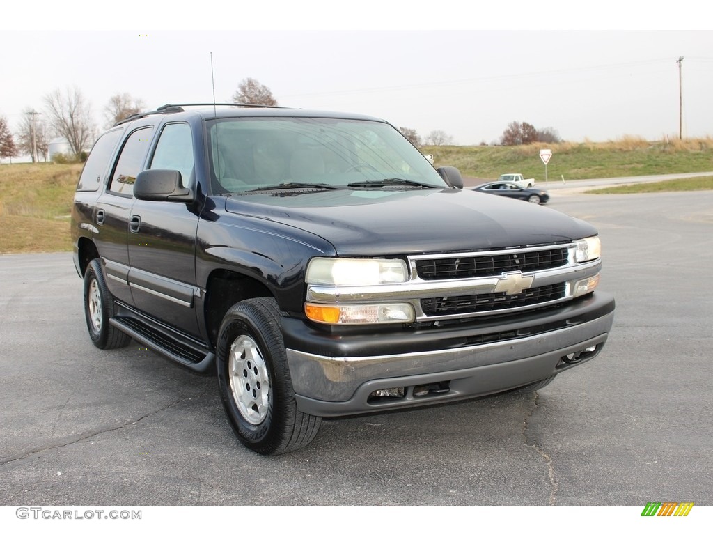 2004 Tahoe LS 4x4 - Dark Blue Metallic / Gray/Dark Charcoal photo #48
