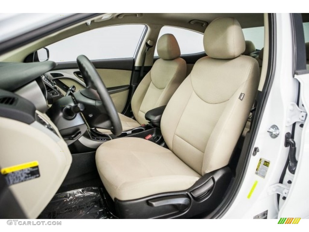 2016 Elantra SE - White / Beige photo #6
