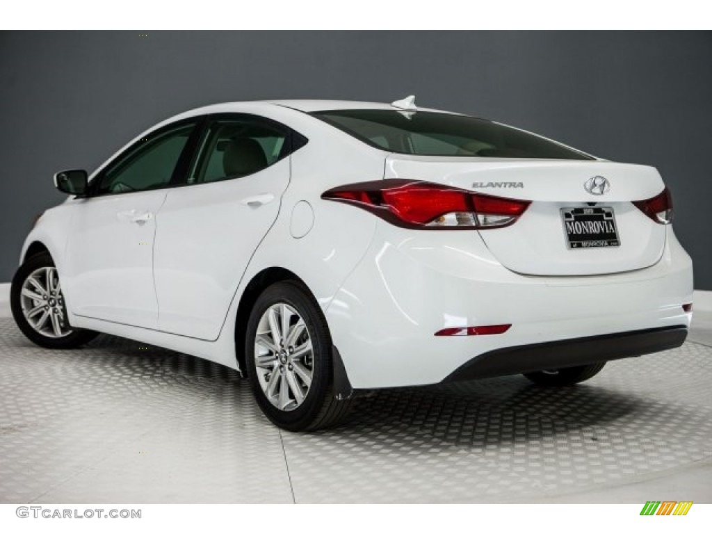 2016 Elantra SE - White / Beige photo #10