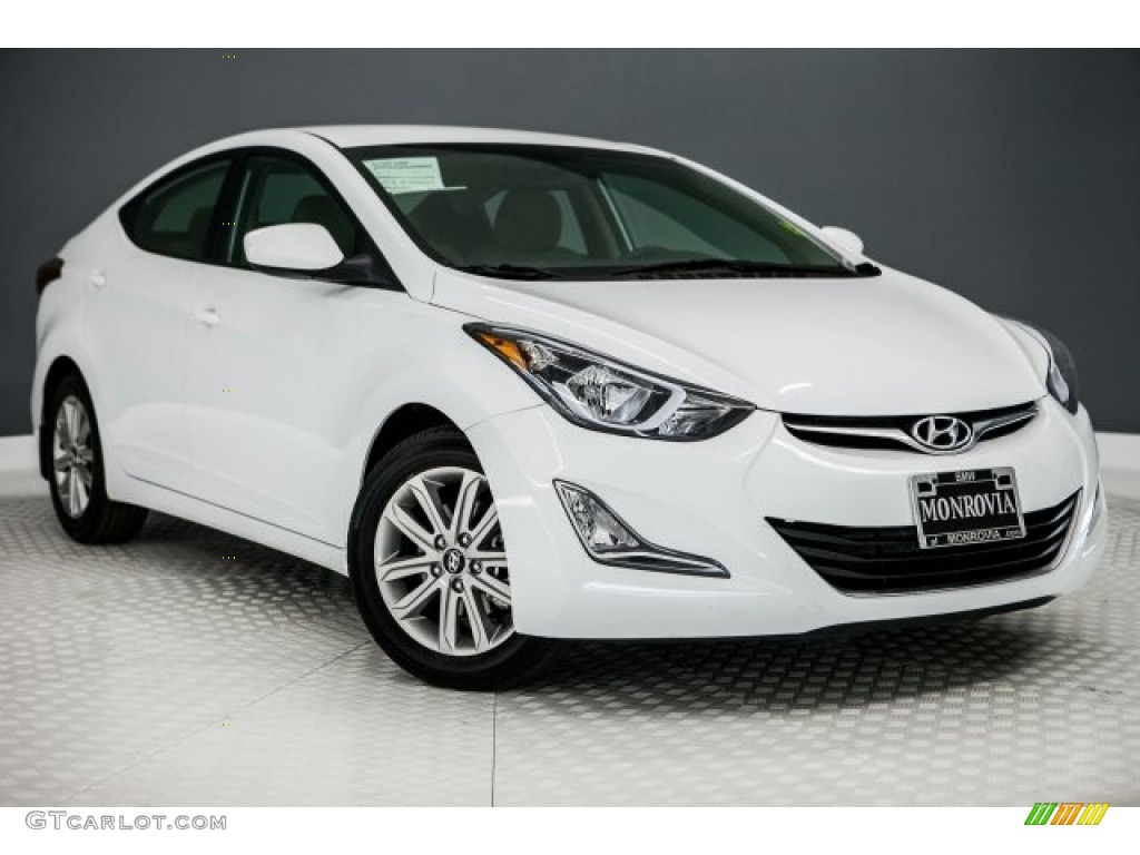 2016 Elantra SE - White / Beige photo #12