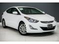 2016 White Hyundai Elantra SE  photo #12