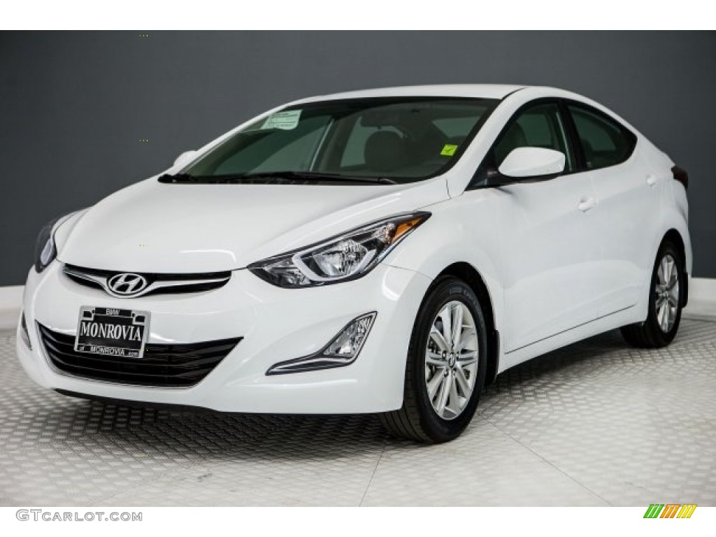 2016 Elantra SE - White / Beige photo #14