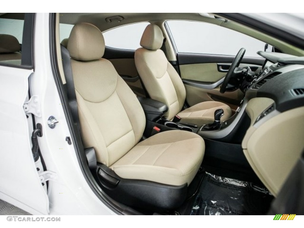 2016 Elantra SE - White / Beige photo #15