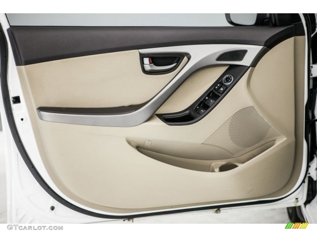 2016 Elantra SE - White / Beige photo #22
