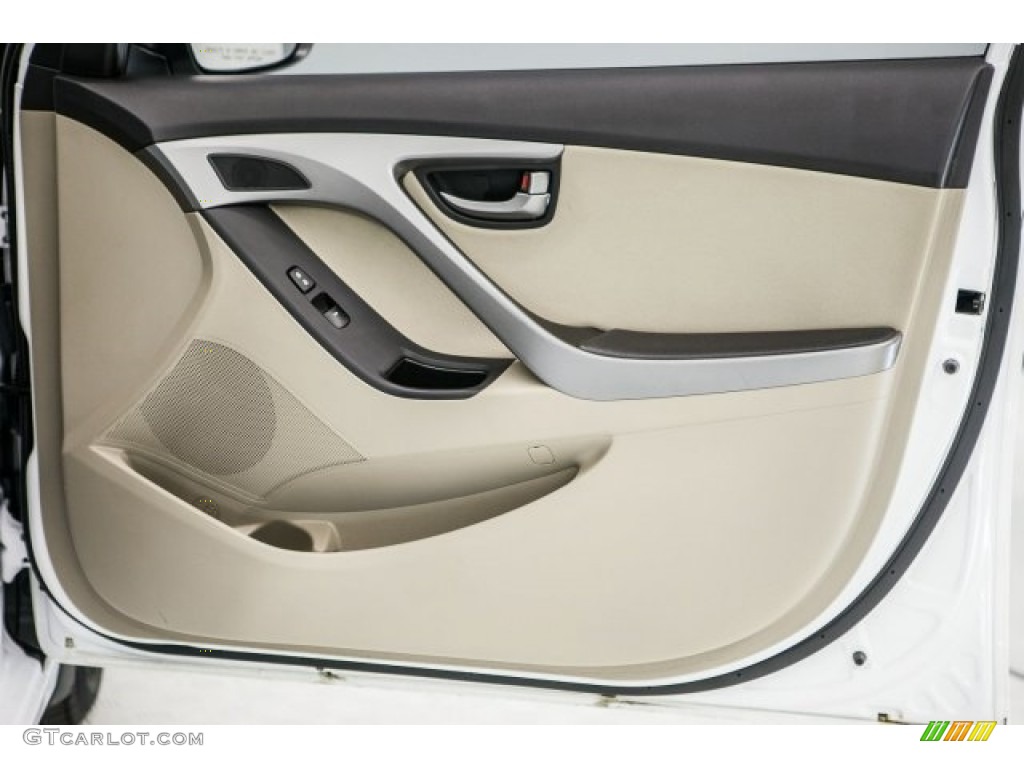 2016 Elantra SE - White / Beige photo #27