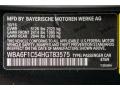  2017 6 Series 640i Convertible Black Sapphire Metallic Color Code 475