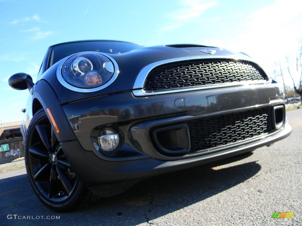 2011 Cooper S Hardtop - Eclipse Gray Metallic / Gravity Polar Beige Leather photo #2