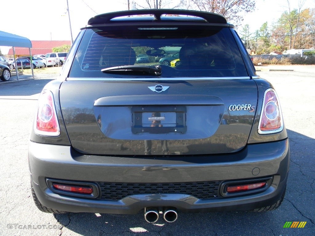 2011 Cooper S Hardtop - Eclipse Gray Metallic / Gravity Polar Beige Leather photo #9