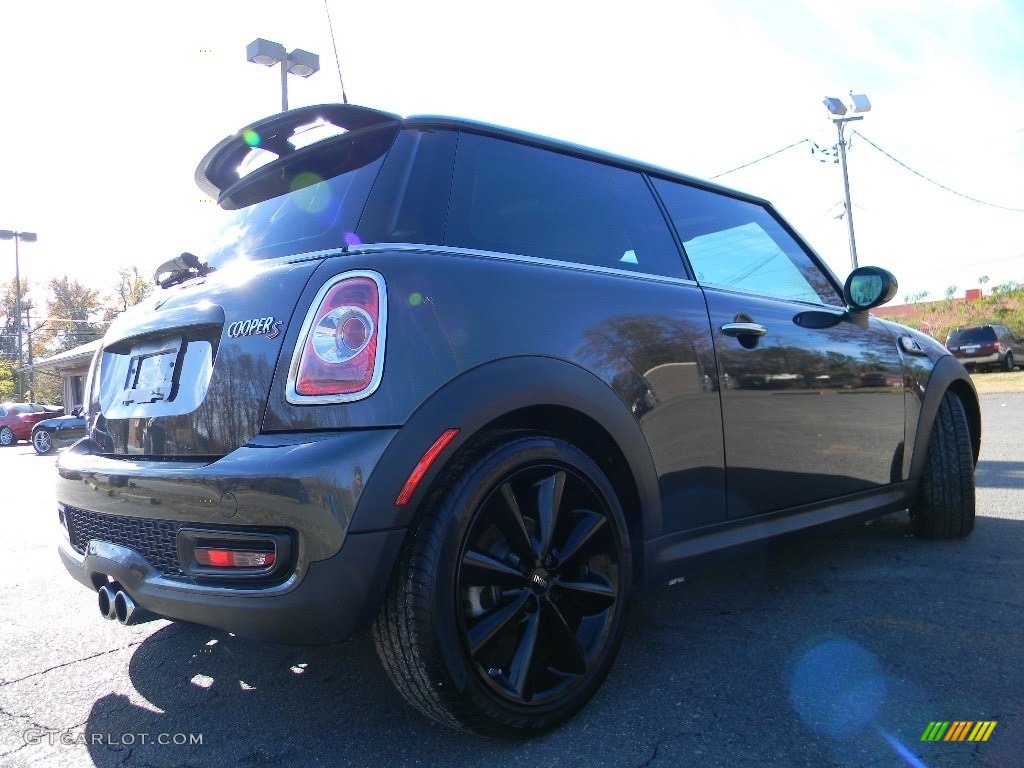 2011 Cooper S Hardtop - Eclipse Gray Metallic / Gravity Polar Beige Leather photo #10