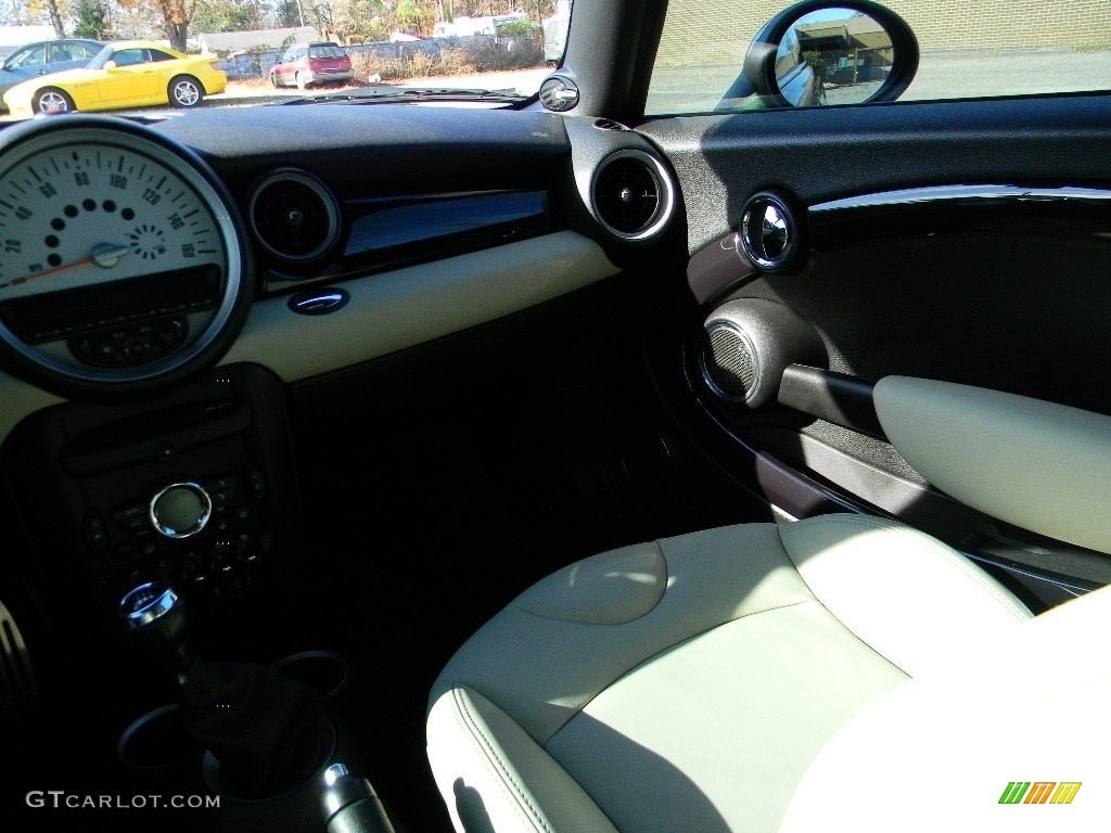 2011 Cooper S Hardtop - Eclipse Gray Metallic / Gravity Polar Beige Leather photo #14