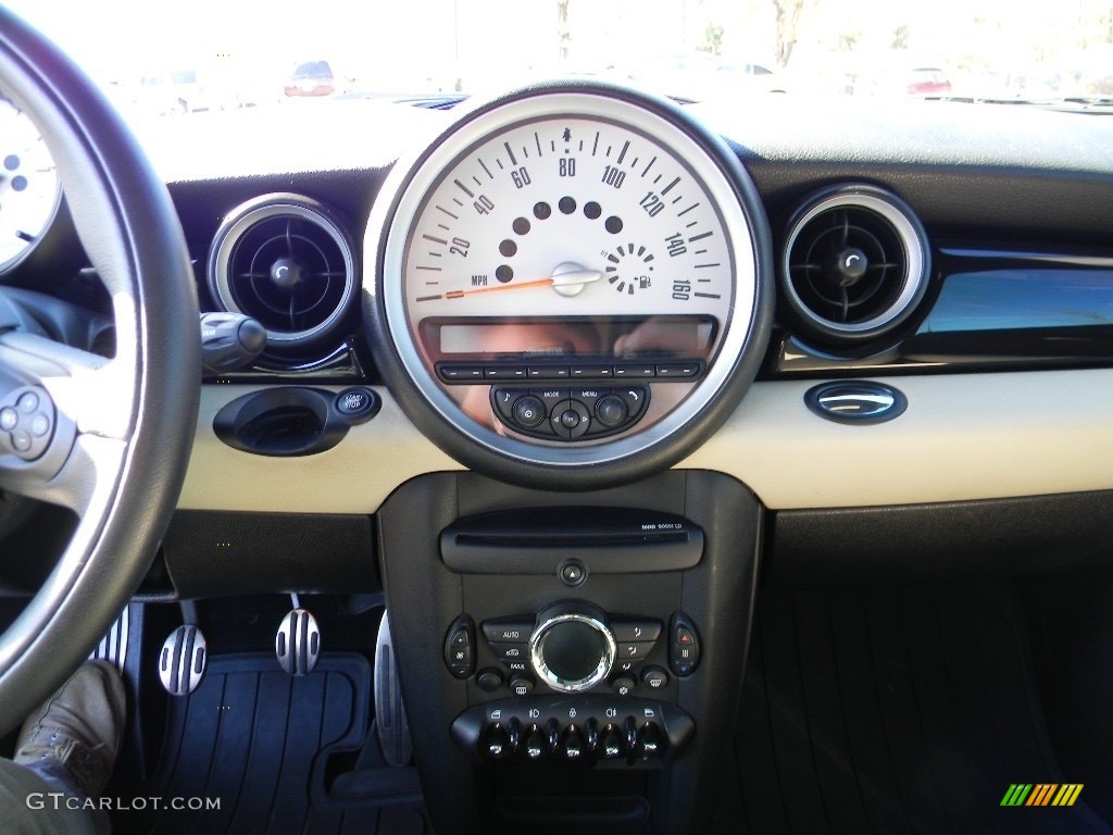 2011 Cooper S Hardtop - Eclipse Gray Metallic / Gravity Polar Beige Leather photo #15