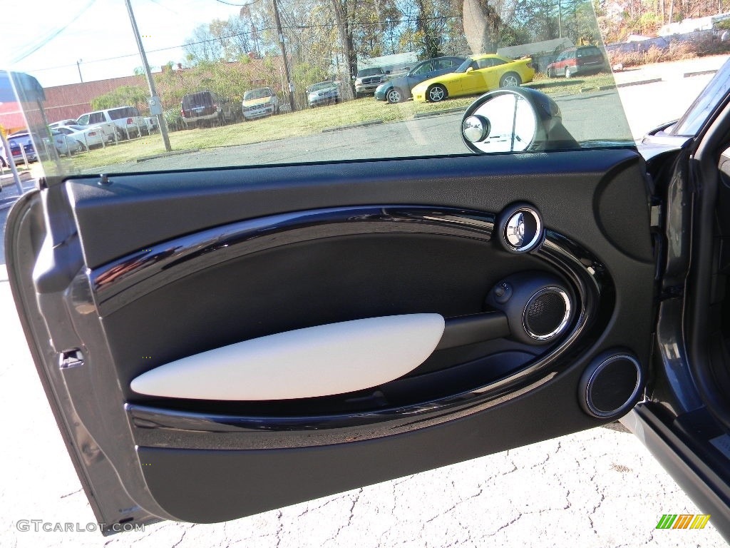2011 Cooper S Hardtop - Eclipse Gray Metallic / Gravity Polar Beige Leather photo #18