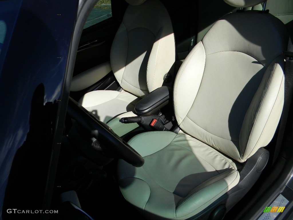 2011 Cooper S Hardtop - Eclipse Gray Metallic / Gravity Polar Beige Leather photo #19