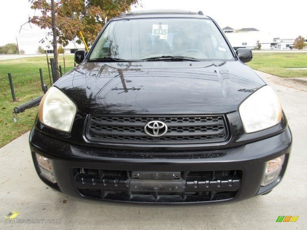 2003 RAV4  - Black / Gray photo #9