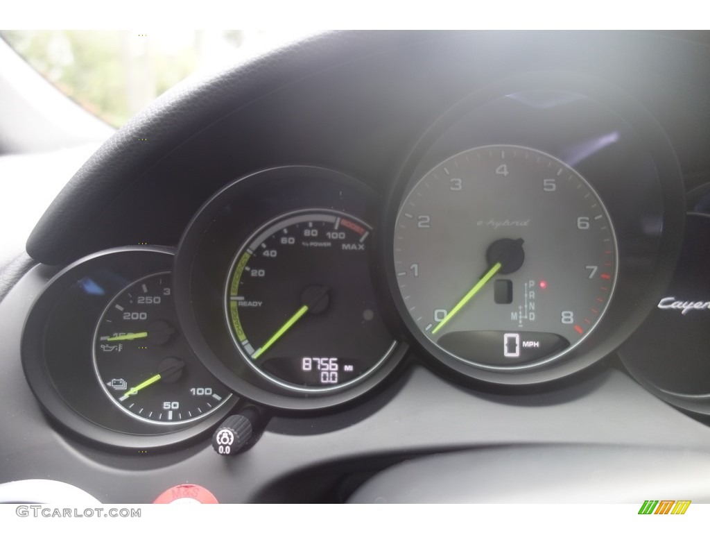 2016 Porsche Cayenne S E-Hybrid Gauges Photo #117356071