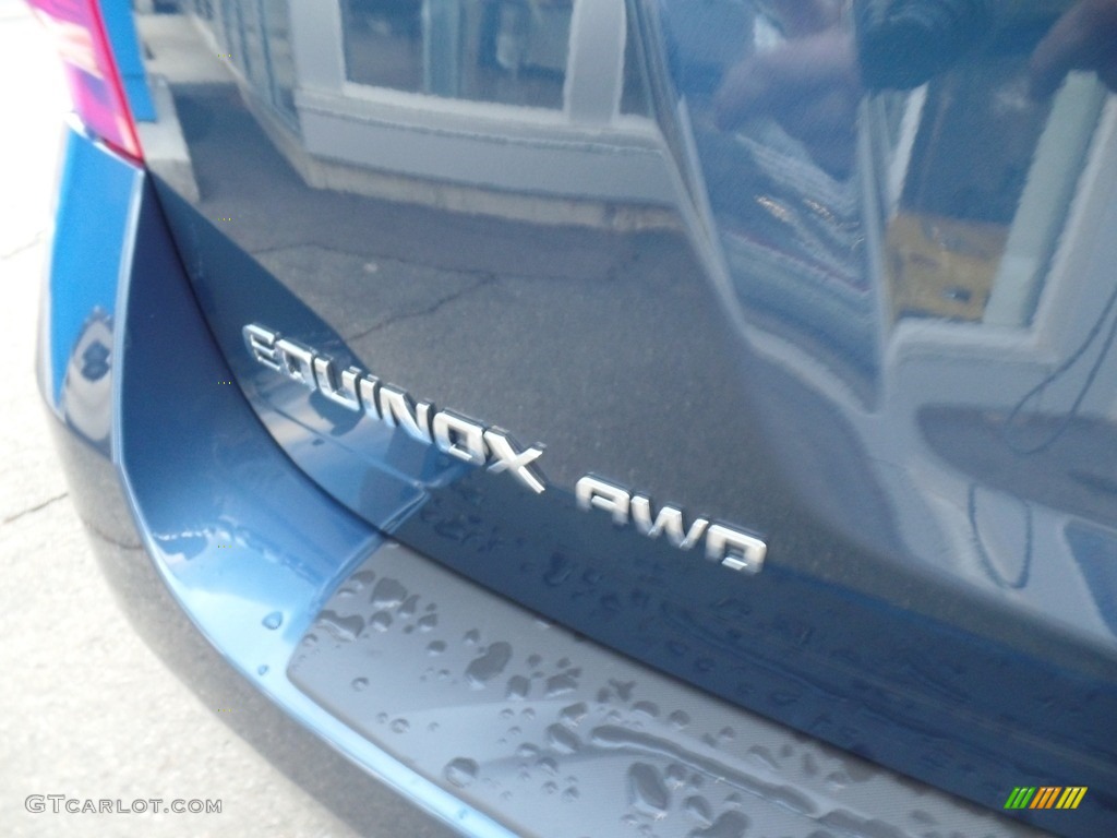 2017 Equinox Premier AWD - Patriot Blue Metallic / Light Titanium/Jet Black photo #11