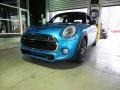 Electric Blue Metallic 2017 Mini Hardtop Cooper S 2 Door Exterior