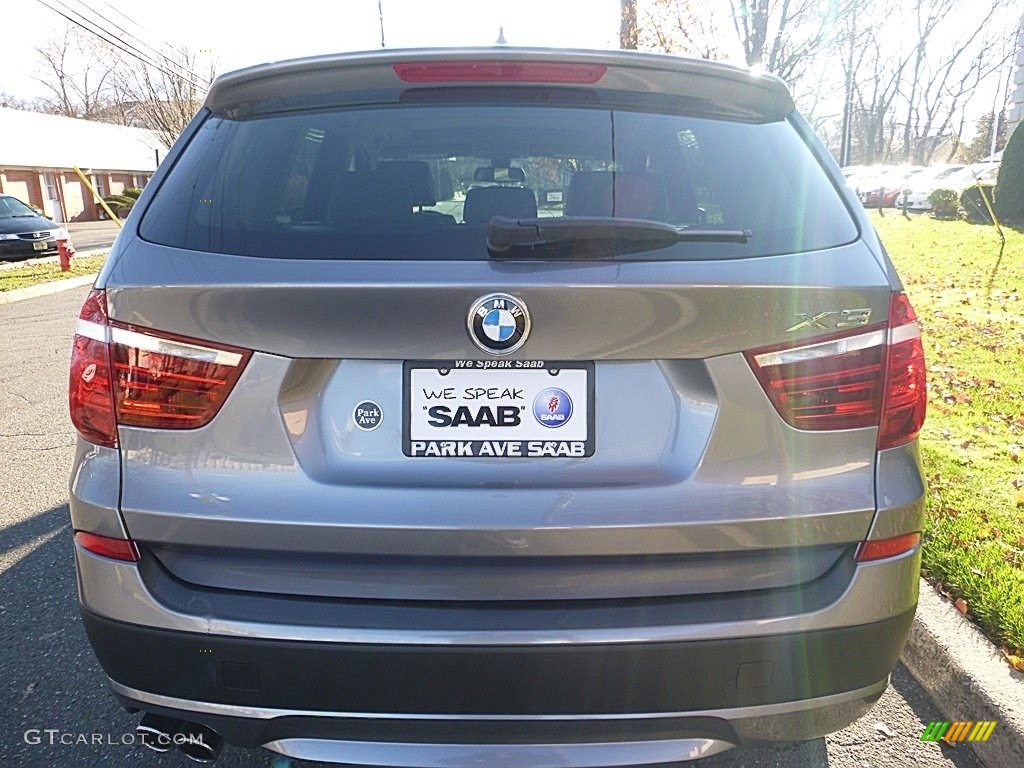 2014 X3 xDrive28i - Space Gray Metallic / Mojave photo #4