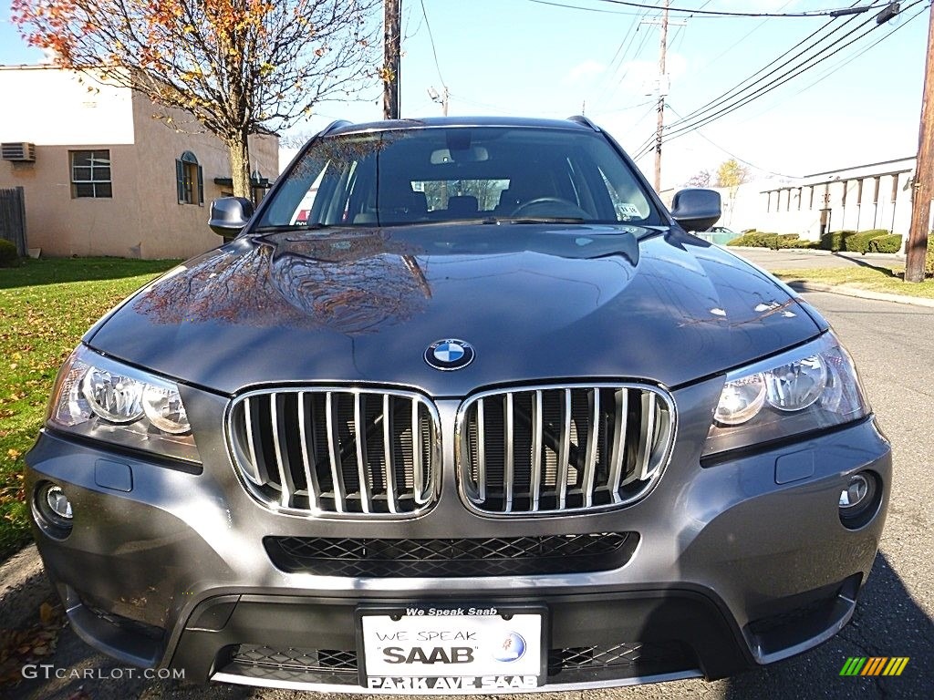 2014 X3 xDrive28i - Space Gray Metallic / Mojave photo #9