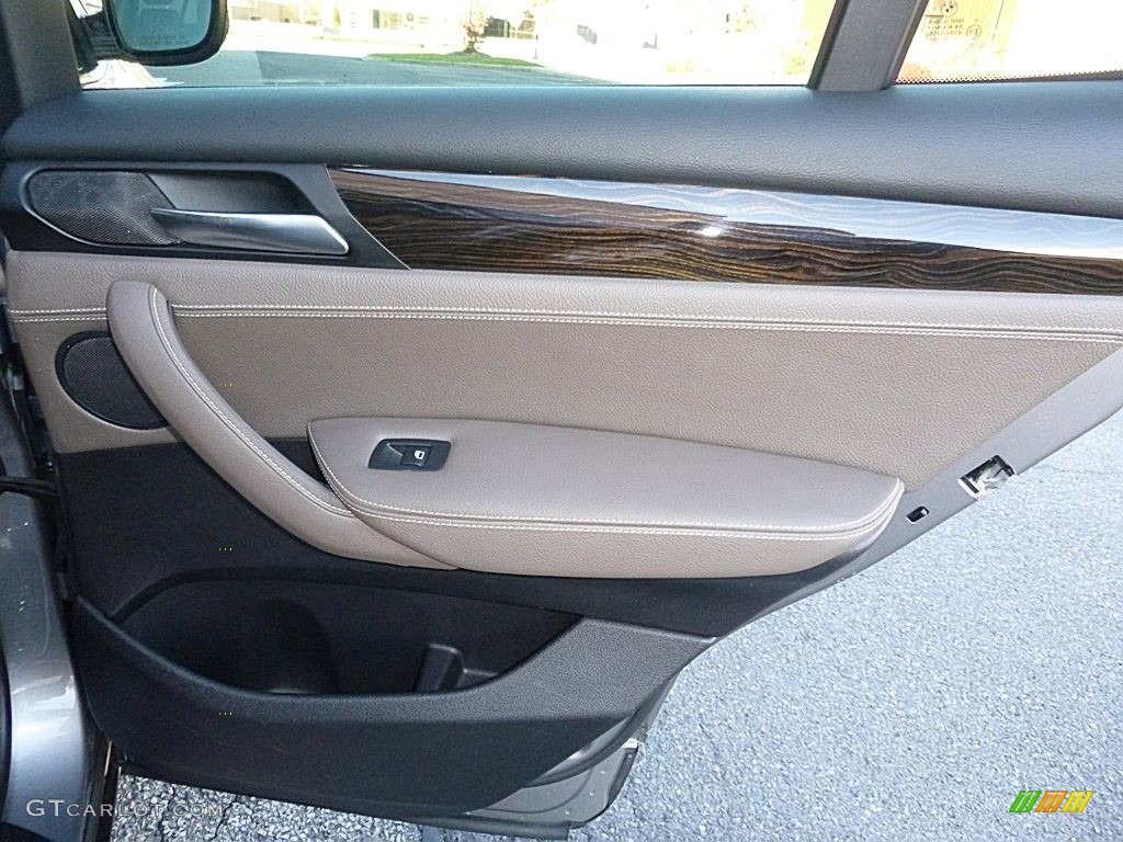 2014 X3 xDrive28i - Space Gray Metallic / Mojave photo #19