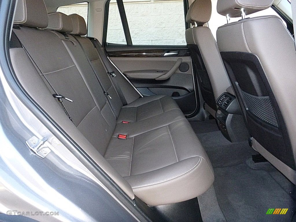 2014 X3 xDrive28i - Space Gray Metallic / Mojave photo #21