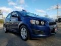 2012 Blue Topaz Metallic Chevrolet Sonic LT Sedan  photo #1