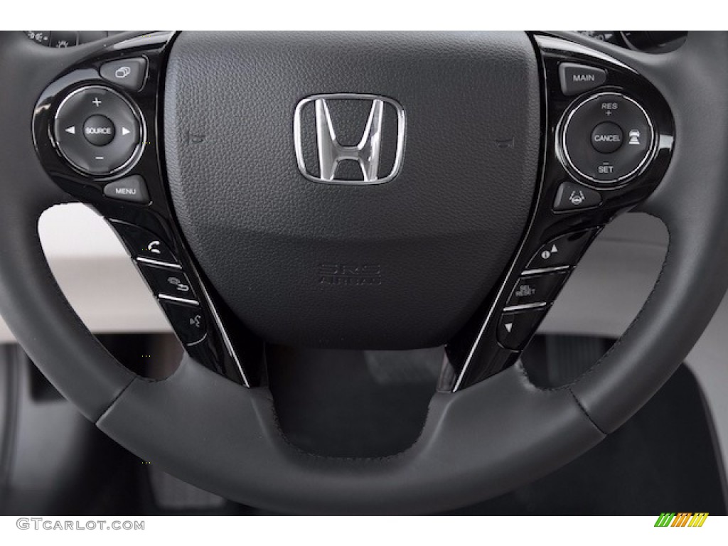 2017 Honda Accord Hybrid Touring Sedan Steering Wheel Photos