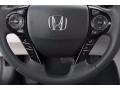 Ivory 2017 Honda Accord Hybrid Touring Sedan Steering Wheel
