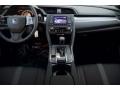 Black 2017 Honda Civic LX Hatchback Dashboard