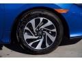 Aegean Blue Metallic - Civic LX Hatchback Photo No. 4