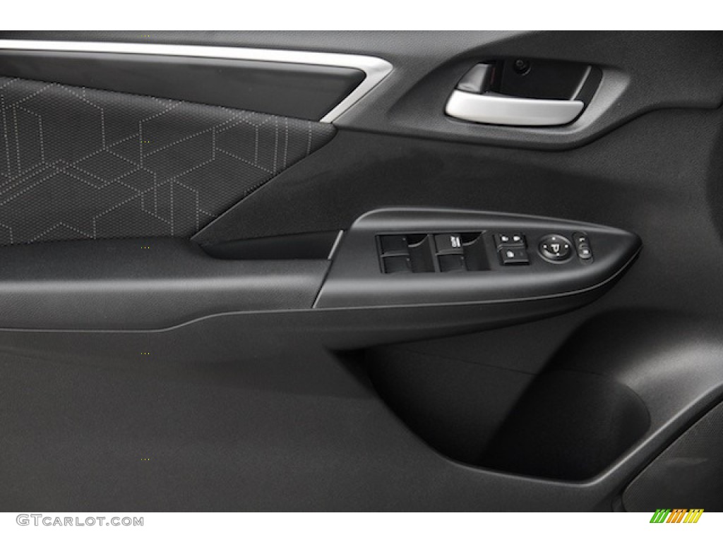 2017 Honda Fit EX Black Door Panel Photo #117358983