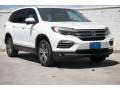 White Diamond Pearl 2017 Honda Pilot EX Exterior