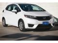 White Orchid Pearl 2017 Honda Fit LX Exterior
