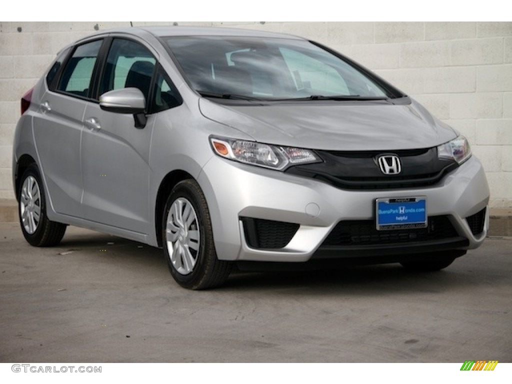 Lunar Silver Pearl 2017 Honda Fit LX Exterior Photo #117361691