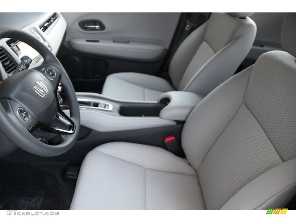 Gray Interior 2017 Honda HR-V LX Photo #117362672