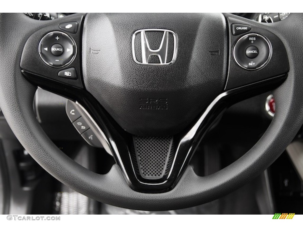 2017 Honda HR-V EX Gray Steering Wheel Photo #117363128
