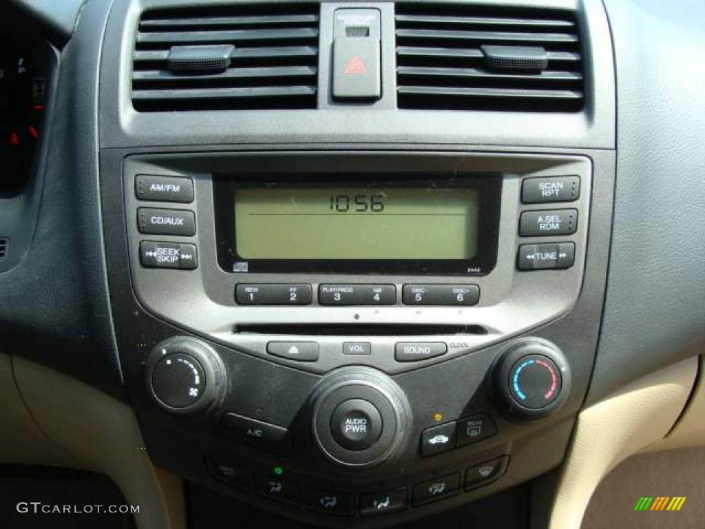 2006 Accord LX Coupe - Sapphire Blue Pearl / Ivory photo #11