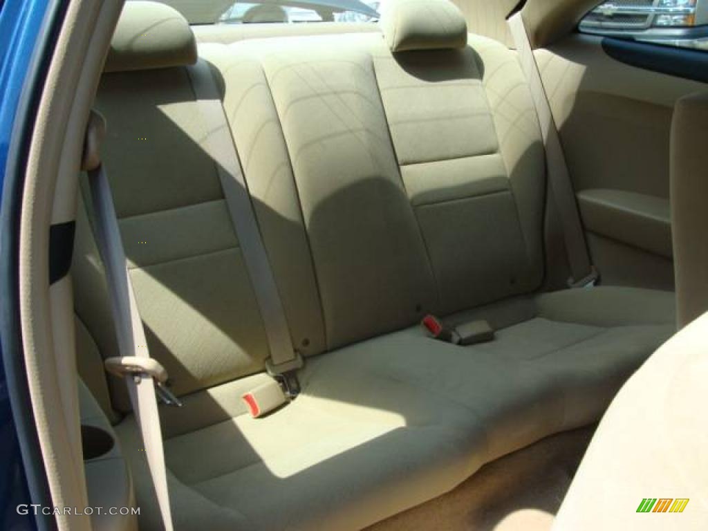 2006 Accord LX Coupe - Sapphire Blue Pearl / Ivory photo #12